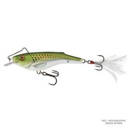 Poisson Nageur Salmo Rail Shad Sinking 6cm HGS - Holographic Green Shiner