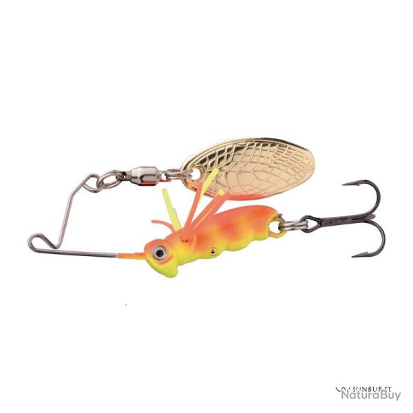 Leurre Spro Larva Micro Spinnerbait 7g UV Sunburst