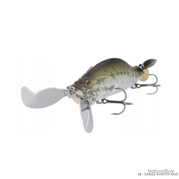 Poisson Nageur Adusta Zacrawl Heart Blaster 9cm 14 - Large Mouth Bass