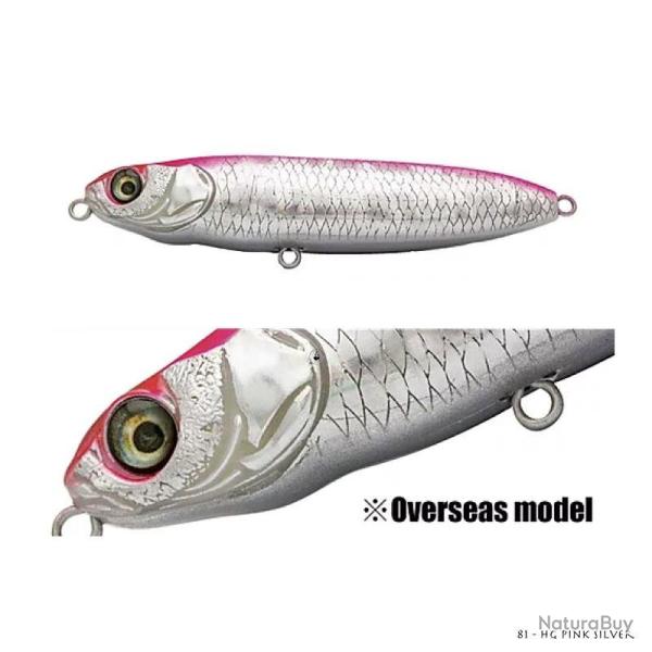 Poisson Nageur Adusta A-Pen 9cm 81 - HG Pink Silver