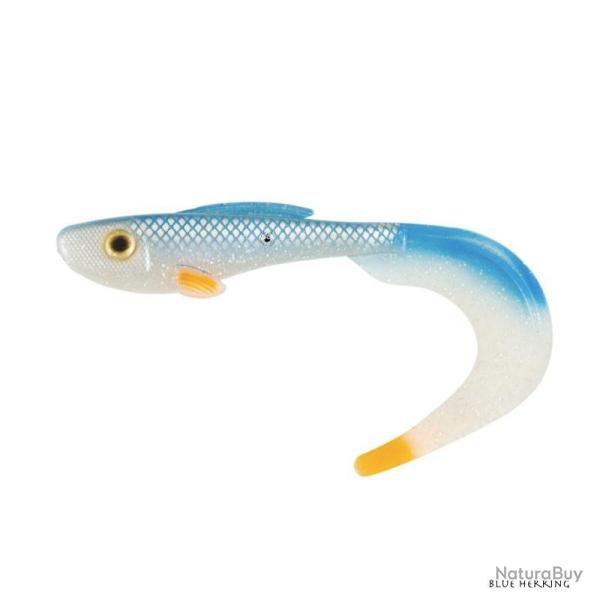 Leurre Souple Abu Garcia Beast Curl Tail 17cm Blue Herring