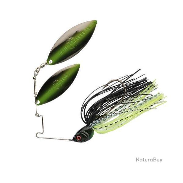 Leurre Sakura Cajun Spinnerbait 21g JC20 - Black Chart