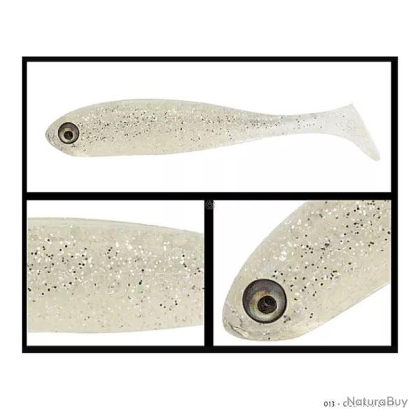 Leurre Souple Adusta Penta Shad 7,5cm 013 - Clear Silver