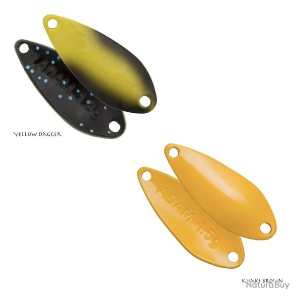 Cuiller Ondulante Daiwa Adam 1g Yellow Dagger