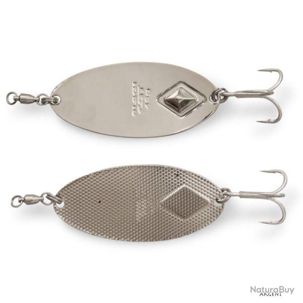 Cuiller Ondulante Black Cat Battle argent 85g