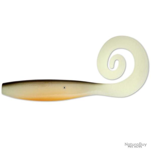 Leurre Souple Black Cat Cat Twister 20cm Hot Olive