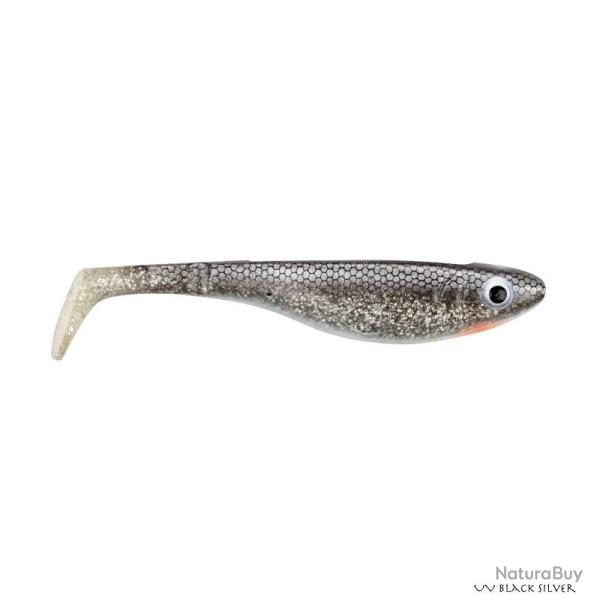 Leurre Souple Abu Garcia Svartzonker McPrey PDQ 12cm UV Black Silver