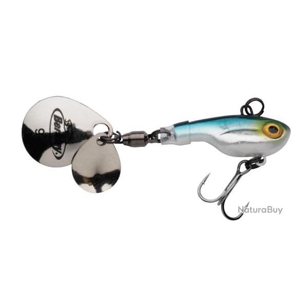 Tail Spinner Berkley Pulse Spintail 9g Blue Silver Glitter