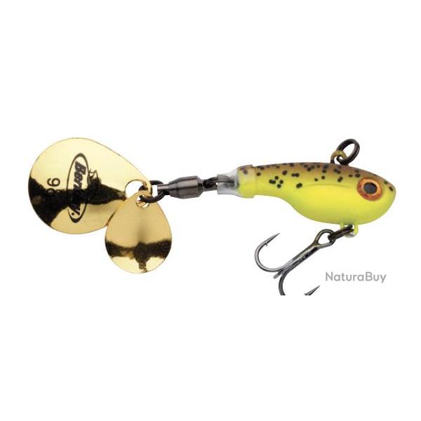 Tail Spinner Berkley Pulse Spintail 28g Brown Chartreuse