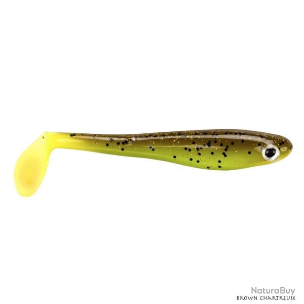 Leurre Souple Berkley Powerbait Hollow Belly Colors 2020 Brown Chartreuse 12,5cm