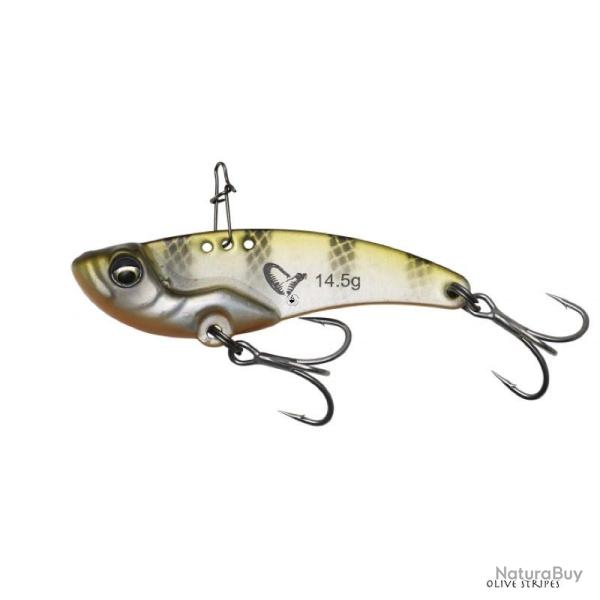 Lame Vibrante Savage Gear Vib Blade 4,5cm Olive Stripes