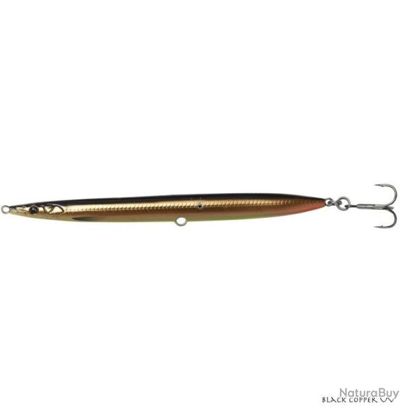 Poisson Nageur Savage Gear 3D Sandeel Pencil 9cm Black Copper UV