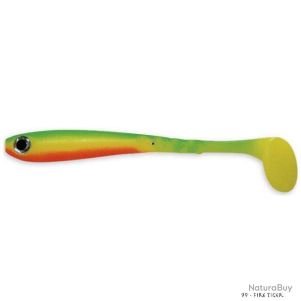 Leurre Souple Delalande Zand Shad 8cm 099 - Fire Tiger