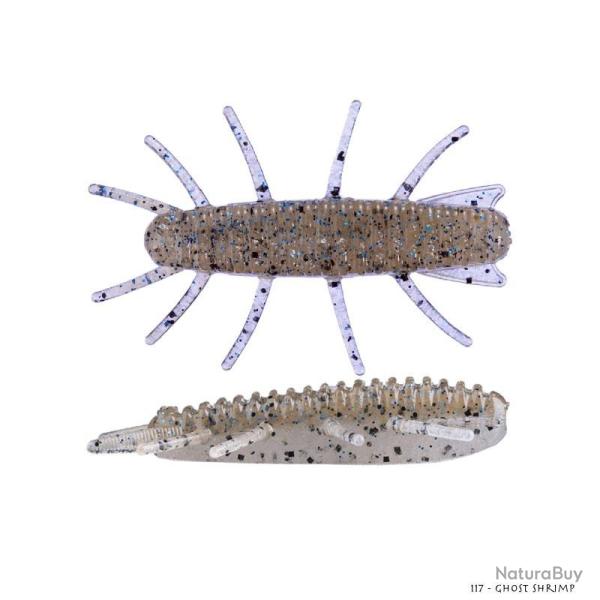 Leurre Souple OSP HP Bug 3,8cm 117 - Ghost Shrimp