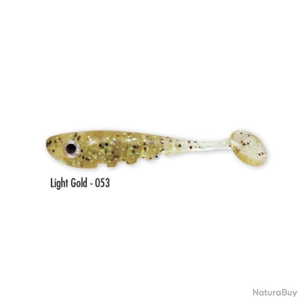 Leurre Souple Delalande toupti Shad 4cm 53 - Light Gold
