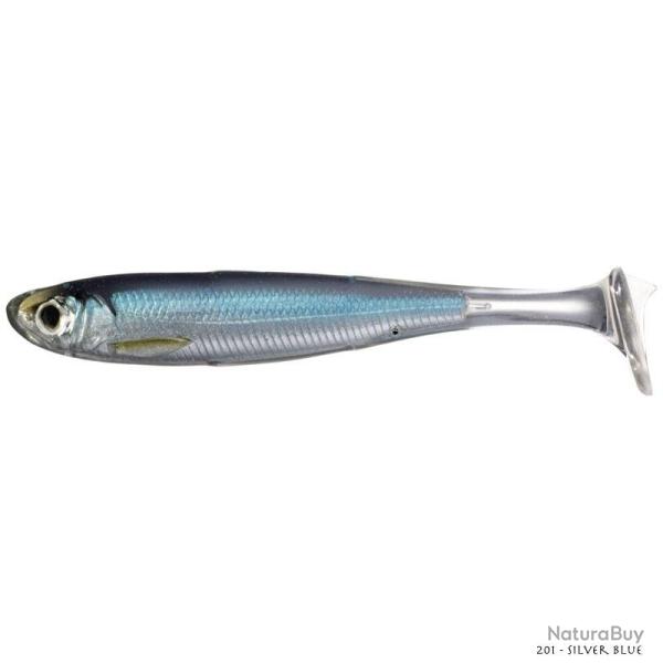 Leurre Souple Live Target Slow Roll Shiner 10cm 201 - Silver Blue