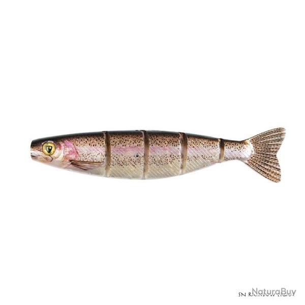 Leurre Souple Fox Rage Pro Shad Jointed 18cm SN Rainbow Trout