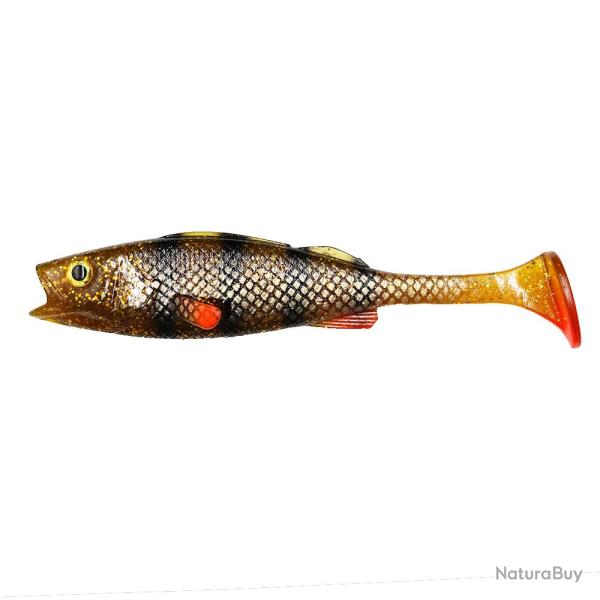 Leurre Souple LMAB Barsch Kofi Perch Shad 11cm Motoroil Perch
