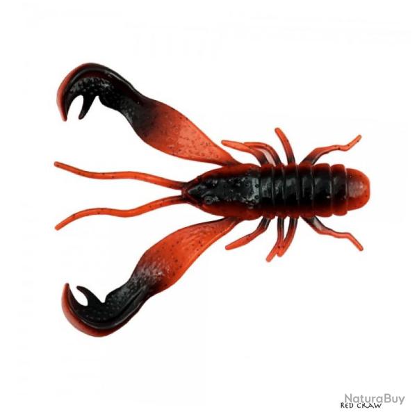 Leurre Souple LMAB Filet Craw 7cm Red Craw