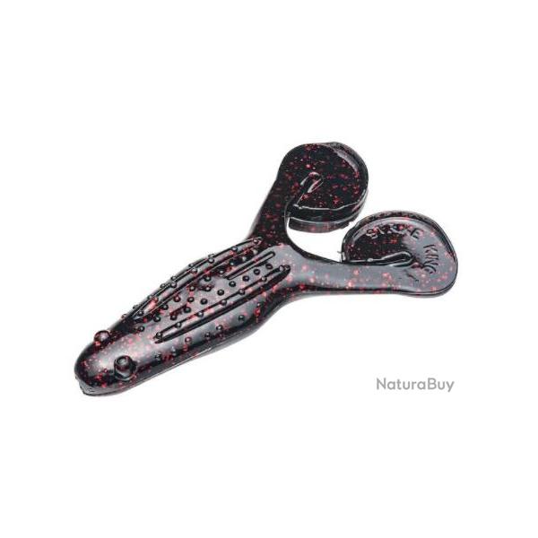 Leurre Souple Strike King Rage Toad 10cm 38 - Black Neon