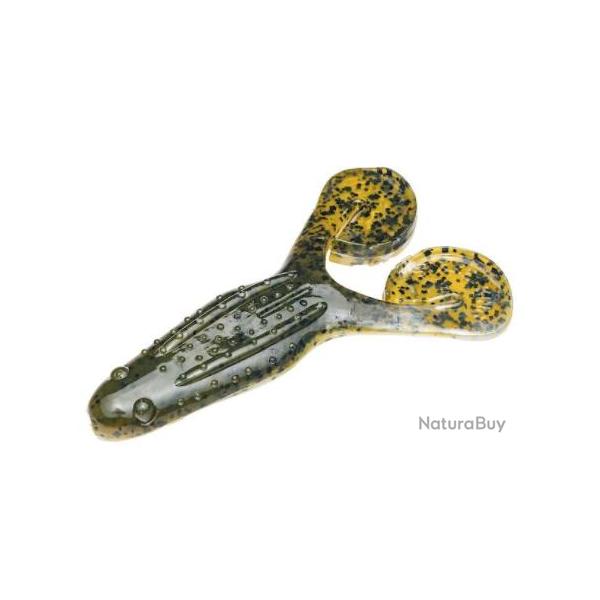 Leurre Souple Strike King Rage Toad 10cm 47 - Green Pumpkin Pearl Belly