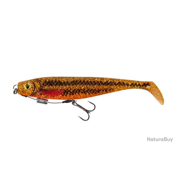 Leurre Souple Mont� Fox Rage Loaded Pro Shads 14cm UV Goldie