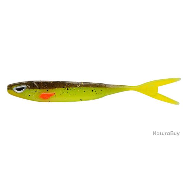 Leurre Souple Berkley Sick Vamper 9cm Brown Chartreuse