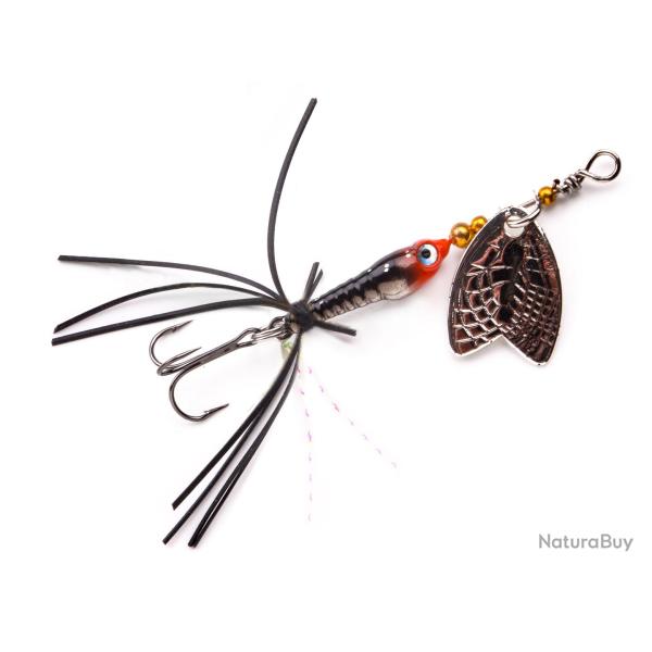 Cuiller Tournante Spro Larva Mayfly Micro Spinner 4g Roach