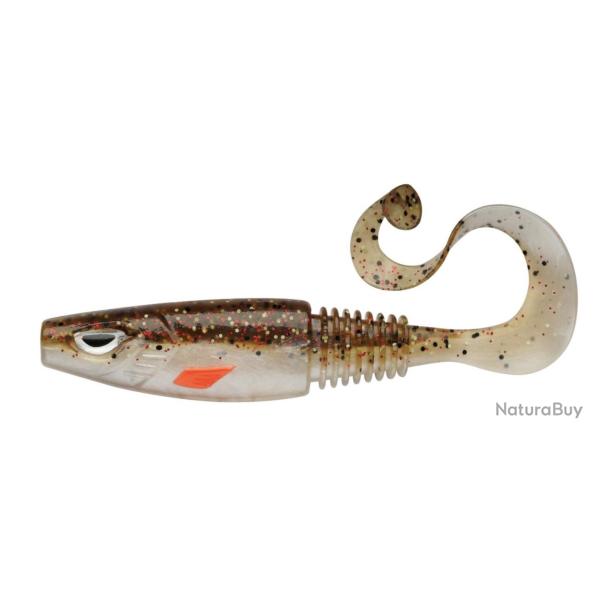 Leurre souple Berkley Sick Curl 8cm Brown Bleak