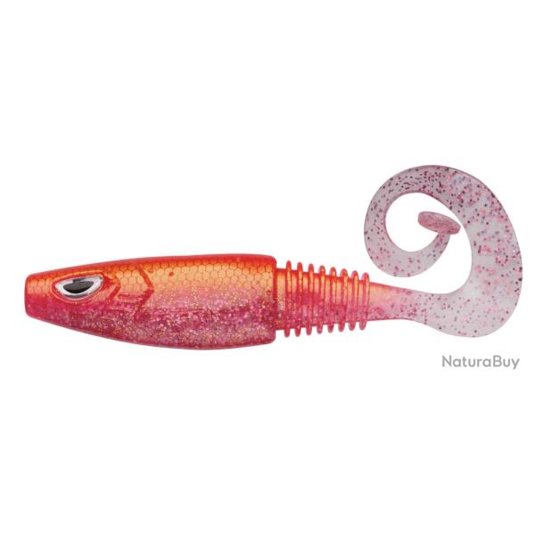 Leurre souple Berkley Sick Curl 8cm Cotton Candy