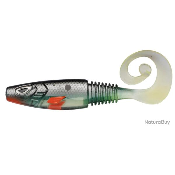 Leurre souple Berkley Sick Curl 8cm Blue Shiner