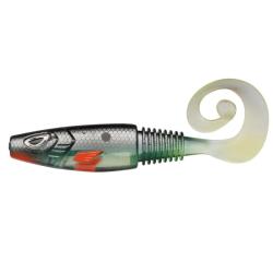 Leurre souple Berkley Sick Curl 12cm Blue Shiner