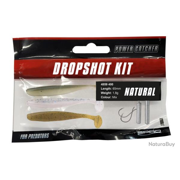 Kit Leurres souples Spro PowerCatcher Dropshot Natural