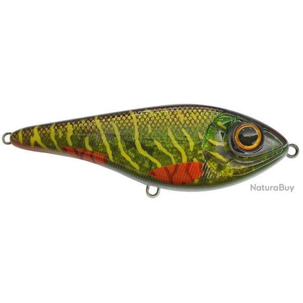 Poisson Nageur CWC Buster Swim Bait 13cm 755G - Green Motoroil Pike UV