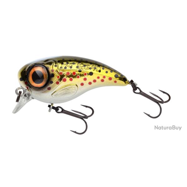 Poisson Nageur Spro Fat Iris 40 Brown Trout