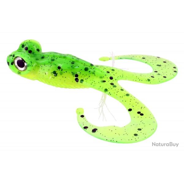 Leurre souple Gunki Bull Frog 100 Lime Chart Pepper