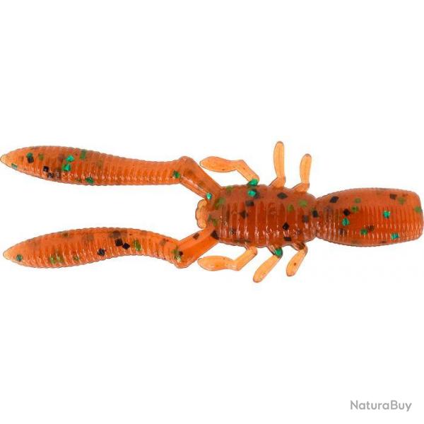 Leurre Souple Megabass Bottle Shrimp 6cm Root Beer Green / Black Flake