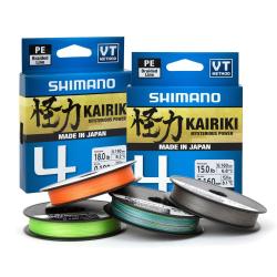 Tresse Shimano Kairiki 4 300m Steel Grey 28/100