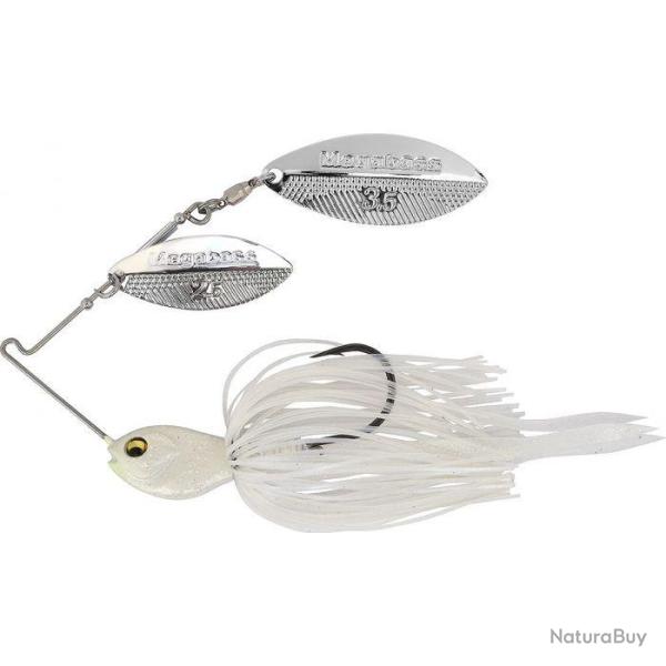 Spinnerbait Megabass SV 3 Double Willow 17g Pearl Lime