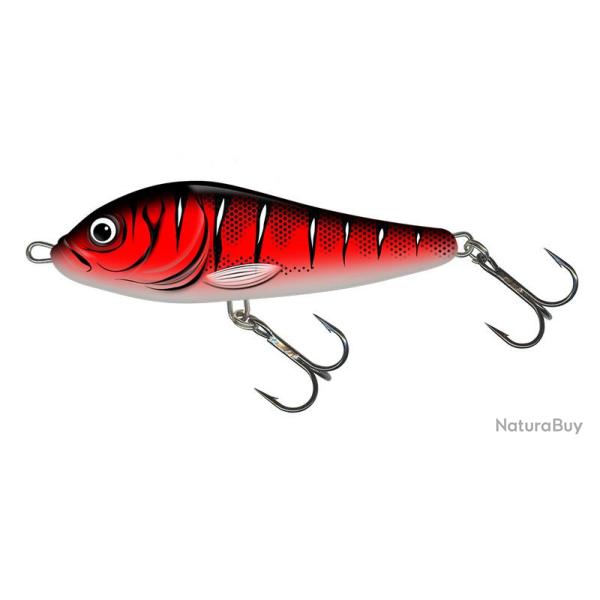 Poisson Nageur Salmo Rattlin Slider 11cm Red Wake