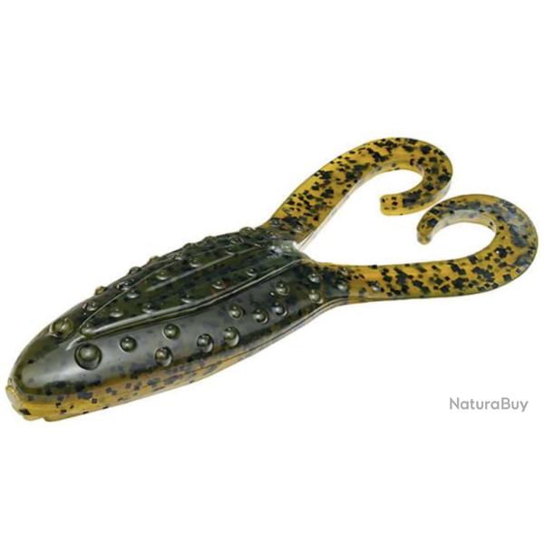 Leurre Souple Strike King KVD Gurgle Toad Green Pumpkin Pearl Belly