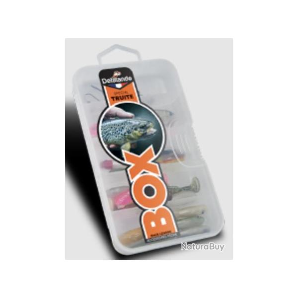 Coffret Leurres Souples Delalande Sp�cial Truite