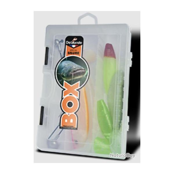 Coffret Leurres Souples Delalande Sp�cial Silure
