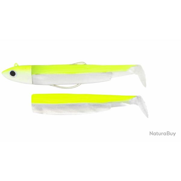 Combo Fiiish Black Minnow 120 Offshore Jaune Fluo