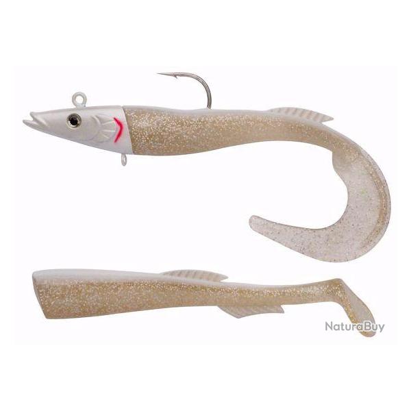 Leurre Souple Berkley Powerbait Power Sandeel 21cm 130g Snow White