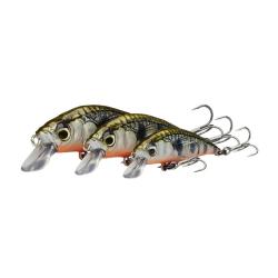 Poisson Nageur Savage Gear 3D sticklebait Twitch 4,5cm Olive Smolt