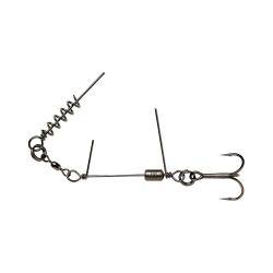 Montage Savage Gear SS Corkscrew Stinger 3G Red 1