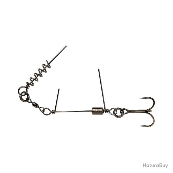 Montage Savage Gear SS Corkscrew Stinger 3G Red 1