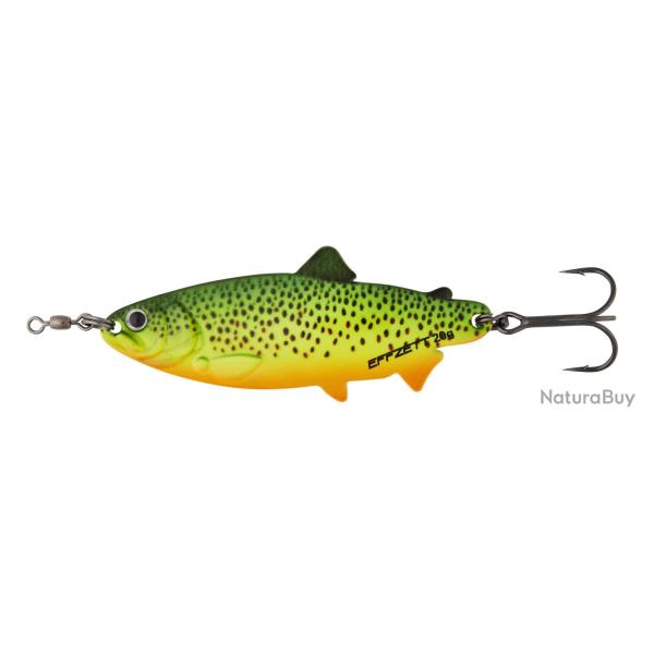 Cuiller Ondulante DAM Effzett Trout Spoon 5cm Fire Trout UV