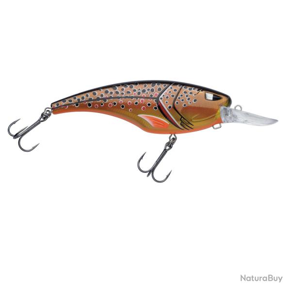 Poisson Nageur Berkley Zilla Deep Crank 14,3cm Brown Trout